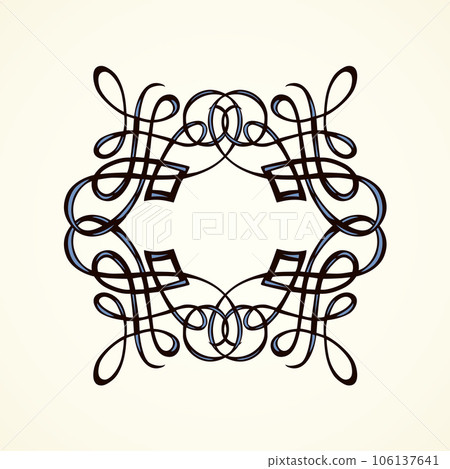 Vignette. Vector drawing Vignette. Vector drawing 106137641