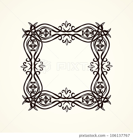 Vignette. Vector drawing 106137767