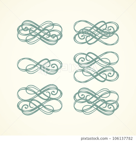 Vignette. Vector drawing Vignette. Vector drawing 106137782