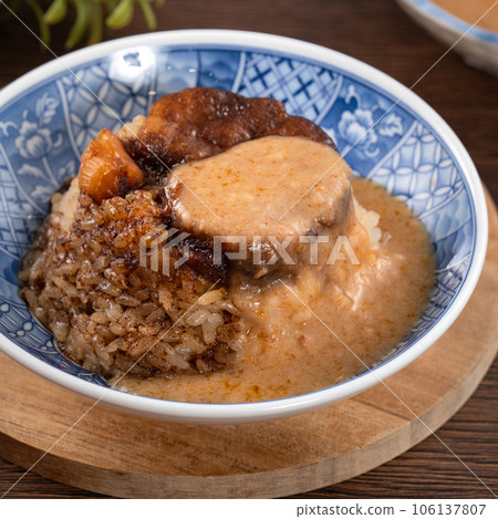 米糕 台灣 食物 小吃 地方菜 Taiwan rice cake pudding トンツーミーガォ 106137807