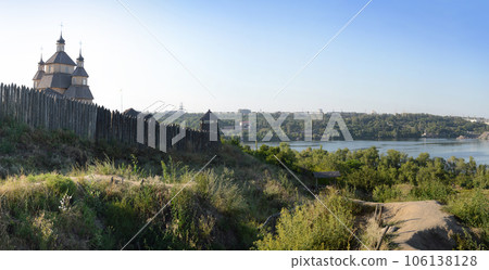 Fortified settlement Ukrainian Cossacks Fortified settlement Ukrainian Cossacks 106138128
