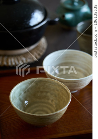 rice cooker and rice bowl rice cooker and rice bowl 106138538