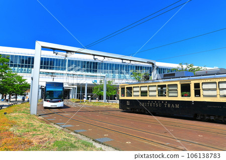 [Toyama Prefecture] Sunny JR Toyama Station (Toyama Tramway Line) 106138783