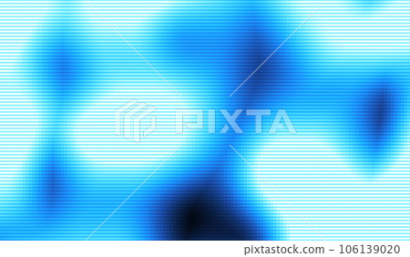 3D abstract digital technology blue light particles wave on black background. 3D abstract digital technology blue light particles wave on black background. 106139020