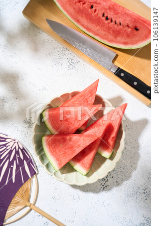 Watermelon carved 106139147