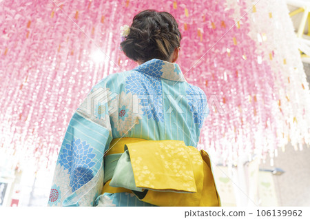 仙台七夕 2023 穿著浴衣的女人 106139962