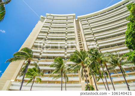 Hawaii scenery [Hotel Sheraton Waikiki in the Waikiki area] 106140421