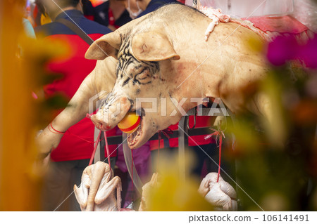 中國鬼節福都宗教祭祀大神節中國鬼節普渡宗教祭祀大神 106141491