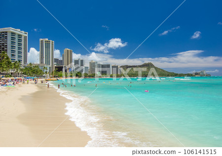 【夏威夷風光】威基基海灘 106141515