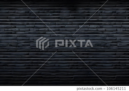 Black brick background texture 106145211