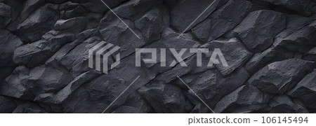 Rugged rock surface background texture black Rugged rock surface background texture black 106145494