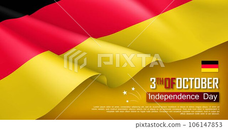 Germany independence day horizontal web banner Germany independence day horizontal web banner 106147853