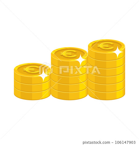 Gold euro coins Gold euro coins 106147903