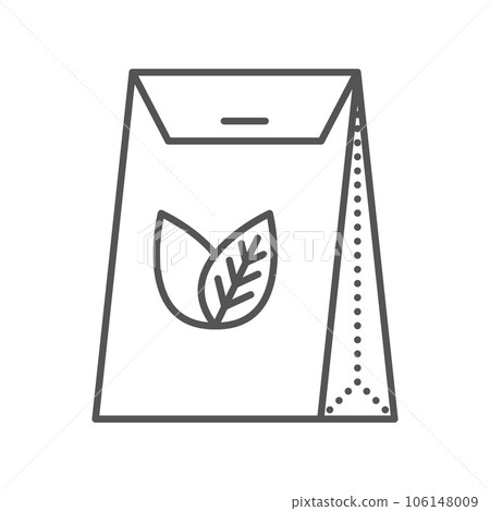 Tea packed in a paper bag. Tea packed in a paper bag. 106148009