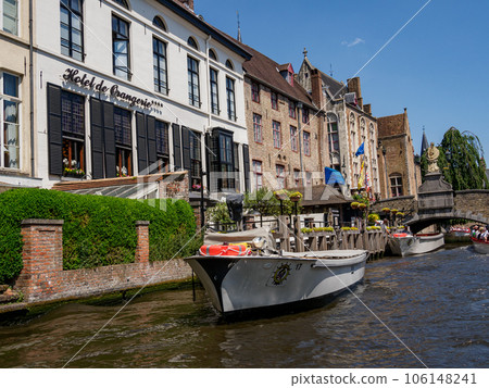 the city of Bruges in Belgium the city of Bruges in Belgium 106148241
