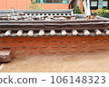 A collection of traditional Korean stone walls. 106148323