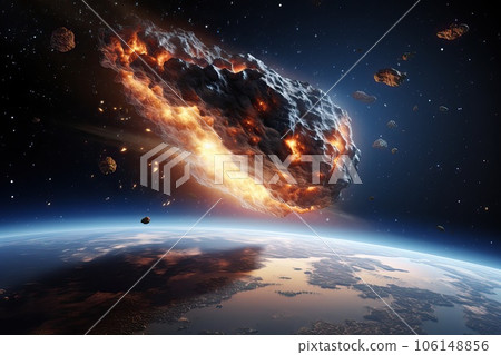 Space threat - huge asteroid. 106148856