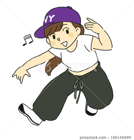 Dance club activities athletic club sports dancing girl 106148899