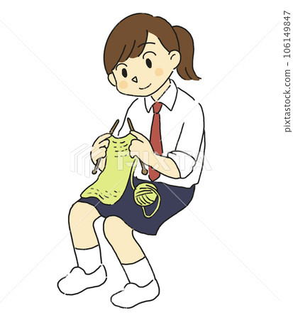 手工藝社活動文化部女孩編織 106149847