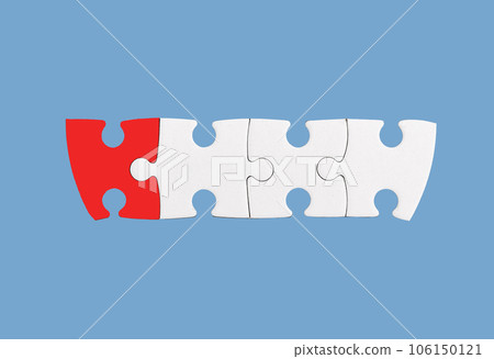 Bringing together the missing piece. Last lacking part Bringing together the missing piece. Last lacking part 106150121