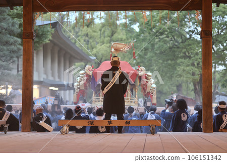 Mikoshi of Fujinomori Shrine Mikoshi of Fujinomori Shrine 106151342
