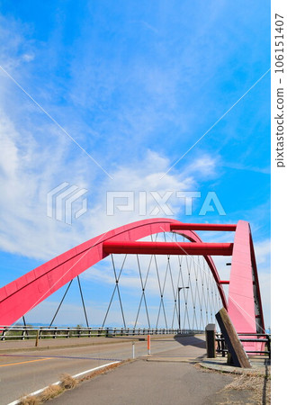 Okozu Watershed Honkawa Bridge (Niigata Prefecture) Okozu Watershed Honkawa Bridge (Niigata Prefecture) 106151407