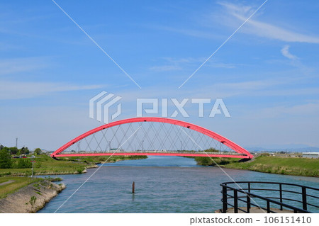 大古津分水嶺本川橋(新潟縣) 大古津分水嶺本川橋(新潟縣) 106151410