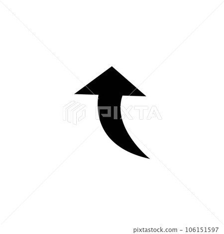 arrow icon logo vector design template 106151597