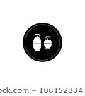 gas cylinders icon logo vector design template 106152334