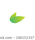 leaf icon logo vector design template 106152337