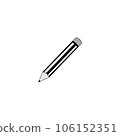 pencil icon logo vector design template 106152351