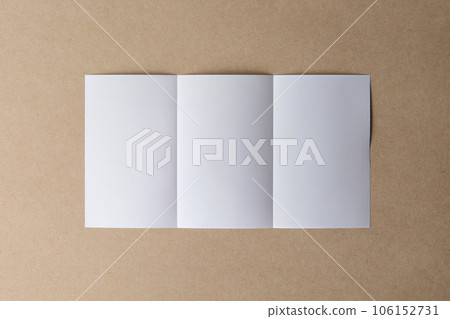 空白小三折小冊子（谷折）| 樣機 106152731