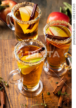 Apple cider hot toddy, warm fall cocktail or mocktail idea Apple cider hot toddy, warm fall cocktail or mocktail idea 106153503