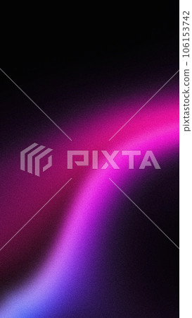Abstract vertical glowing gradient background magenta pink black grainy texture mobile wallpaper design copy space 106153742