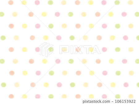 colorful polka dot illustration background free material 106153922
