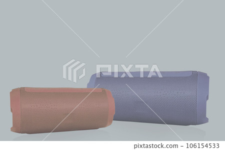 Wireless speakers Left-right stereo speaker system, technology that separates from the background 106154533