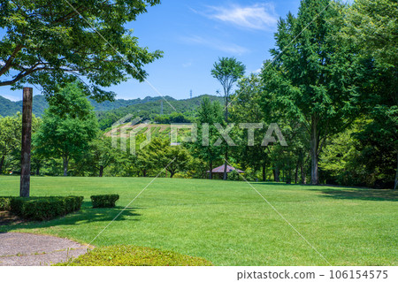 群馬縣水上町八瀨遺址廣場仲夏風光 群馬縣水上町八瀨遺址廣場仲夏風光 106154575
