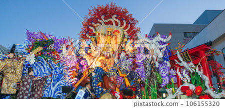 「青森縣」華麗花車大賽 八戶三社大祭 夏日 106155320