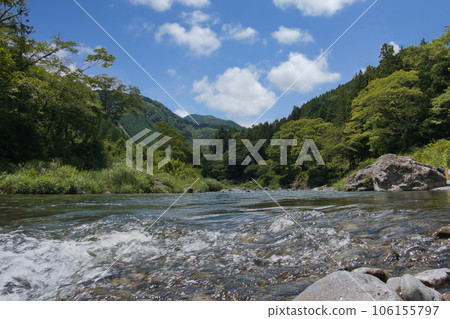 夏天的奧多摩多摩河 夏天的奧多摩多摩河 106155797