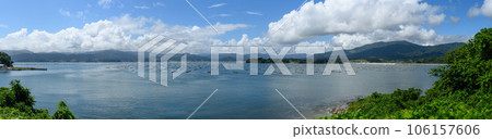 夏季廣田灣全景 夏季廣田灣全景 106157606