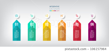 Infographic template business concept with step. Infographic template business concept with step. 106157964