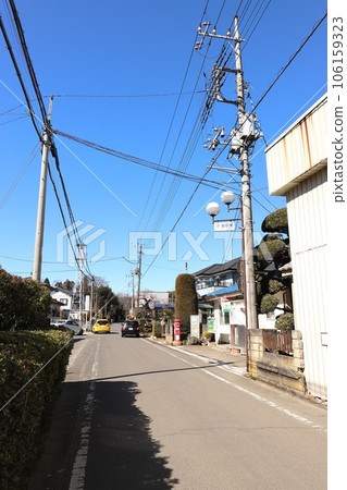 Ibaraki Inashiki Scenery with a round mailbox (Nemoto Post Office) Ibaraki Inashiki Scenery with a round mailbox (Nemoto Post Office) 106159323