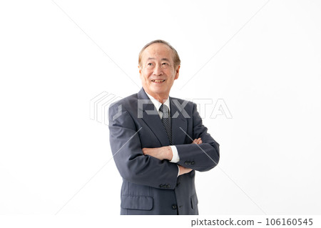 Businessman portrait senior Businessman portrait senior 106160545