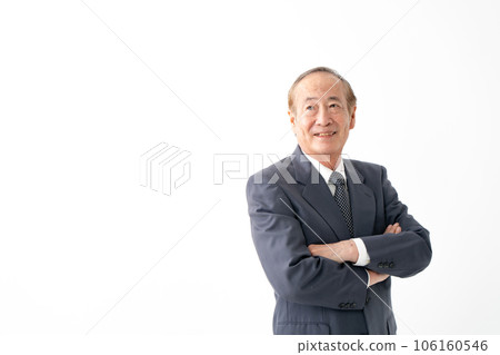 Businessman portrait senior Businessman portrait senior 106160546