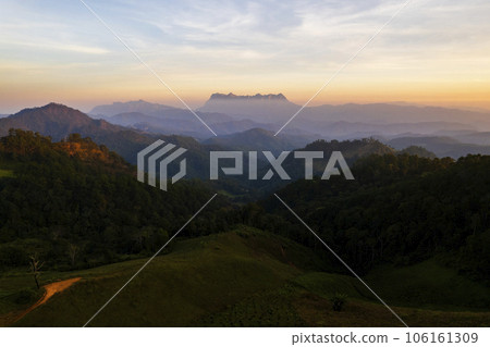 Doi Luang Chiang Dao Chiang Mai Thailand. beautiful sun rise 106161309