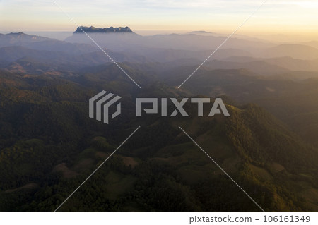 Doi Luang Chiang Dao Chiang Mai Thailand. beautiful sun rise 106161349