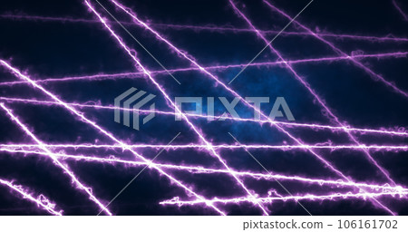 Abstract purple energy lines magical glowing background 106161702