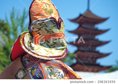 Dedication Bugaku at Itsukushima Shrine Dedication Bugaku at Itsukushima Shrine 106161939