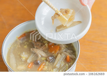 Pre-made Pork Soup Pre-made Pork Soup 106162669