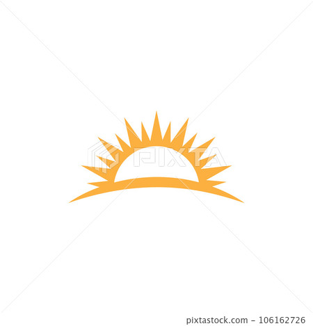Sun Vector illustration Icon Sun Vector illustration Icon 106162726
